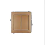 DWP-2 Dvojitý vypínač zlatý