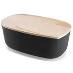 Dóza na pečivo čierna