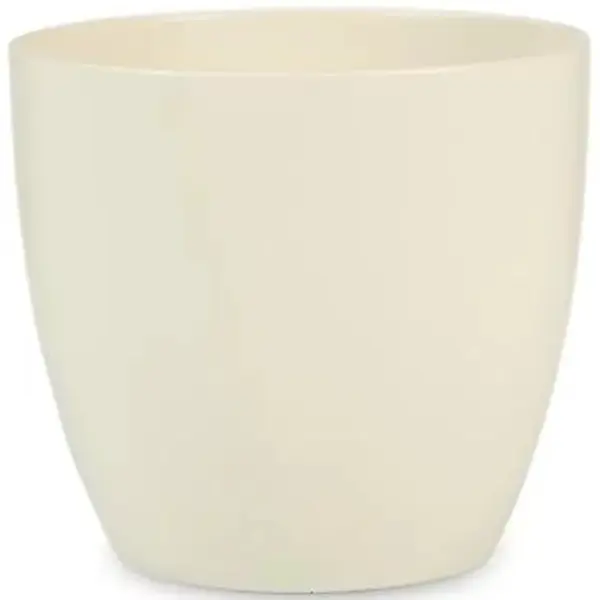 Keramický obal na kvetináč Scheurich 920, ø14cm  krémová