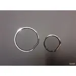 Tlačidlo WC Ineo Cedo matná čierna 16.770.56