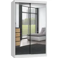 Skříň Iga 120 bílá A - zrcadlo