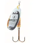 Dam třpytka effzett standard spinner silver-velikost 5 hmotnost 12 g