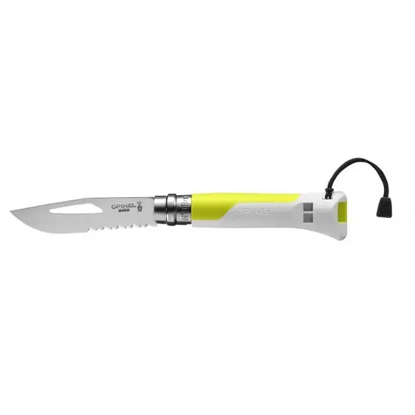 Opinel N°08 Inox Outdoor fluo yellow Zavírací nůž