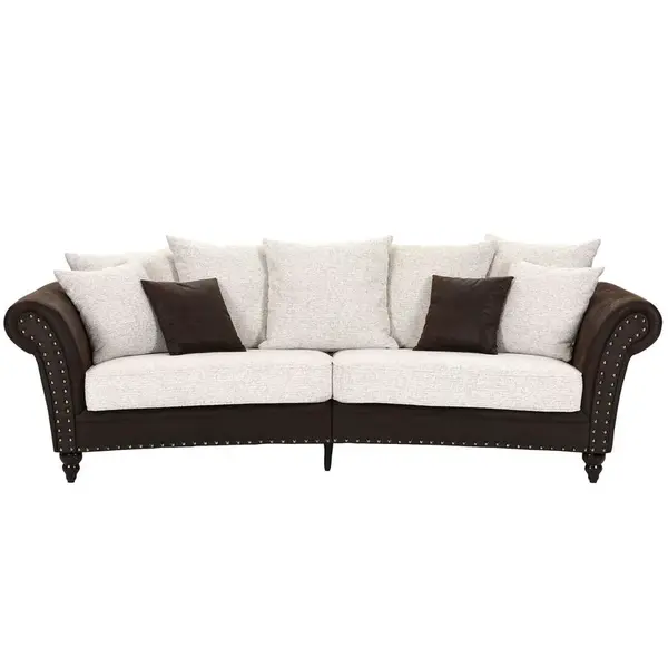 Landscape MEGA POHOVKA, textil, hnědá, béžová