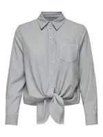 ONLY Blúzka 'ONLLecey'  tmavozelená / biela