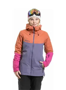 Meatfly dámská SNB & SKI bunda Kirsten Purple Light / Mango | Oranžová | Velikost S