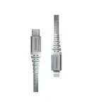 Swissten Kevlar USB-C/lightning 1,5m bílá