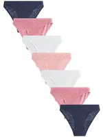 Next Nohavičky  béžová / námornícka modrá / ružová / biela