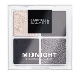 Gabriella Salvete Over the Moon 01 Midnight paletka očních stínů 4 g