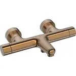 Vaňová batéria Hansa Prisma bez sprchového setu 150 mm brúsený bronz 5810230181