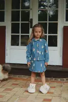 Detská bavlnená bunda Konges Sløjd MAGOT COLLAR JACKET GOTS