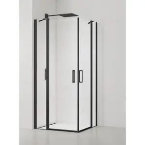 Sprchový kút štvorec 100x100 cm SAT Fusion SATFUDP100100C