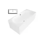 Polysan Monolith obdĺžniková vaňa viva br 170x75 cm akrylát pravá 8 88119MR