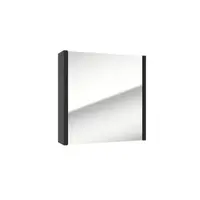 Zrkadlová skrinka SAT Delano 60x60 cm lamino čierna DELANOG60C