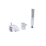 Vaňová batéria RAV Slezák LOIRA so sprchovacím setom chróm LR572.0S