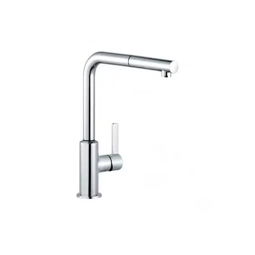 Kludi L-INE S drezová batéria s vyťahovacou sprškou chróm 408510575