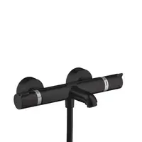 Vaňová batéria Hansgrohe Ecostat bez sprchového setu 150 mm matná čierna 13114670