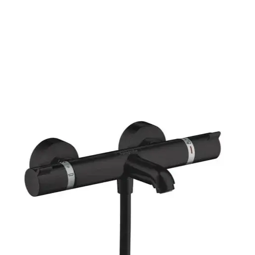 Vaňová batéria Hansgrohe Ecostat bez sprchového setu 150 mm matná čierna 13114670