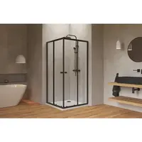 Sprchový kút štvorec 80x80 cm SAT Project SATBKMUQ80CT