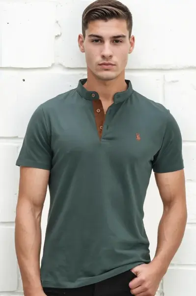T9560 DEWBERRY T-SHIRT-GREEN