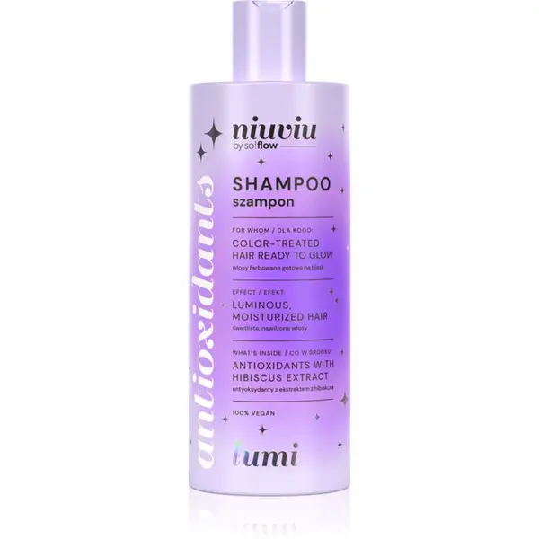 so!flow LUMI Hair Shampoo With Antioxidants rozjasňujúci a posilňujúci šampón pre farbené vlasy 300 ml