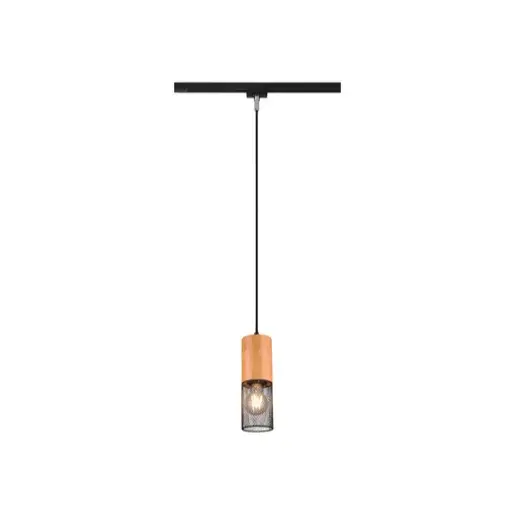 Závesné osvetlenie Trio Duoline čierna 73430132