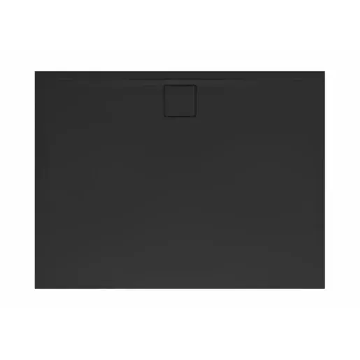 Sprchová vanička obdĺžniková SAT Vision 120x90 cm liaty mramor čierna SATSVVI12090C