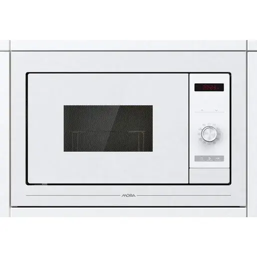 Mora vstavaná mikrovlnná rúra Mora biela VMT 445 W
