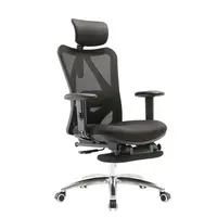 Kancelářské židle Angel Europa se podnožkou černá