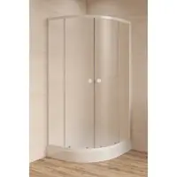 Sprchový kút štvrťkruh 80x80 cm SAT Project SIKOMUS80CH0