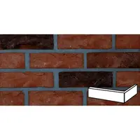 Klinker Klinker roh fasádny mix tmavý 6,5x21,5x10 cm RWELHANT