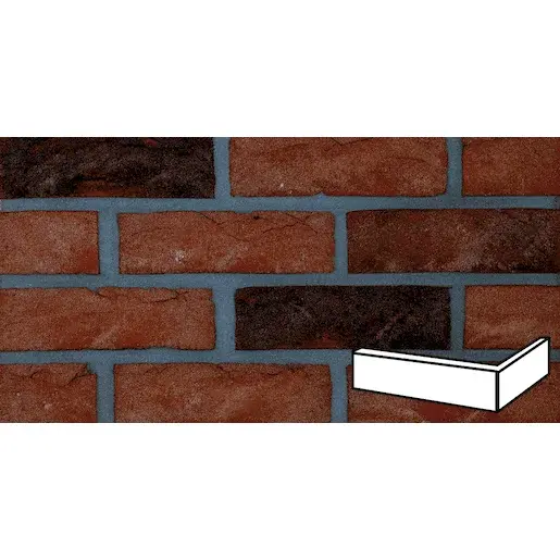 Klinker Klinker roh fasádny mix tmavý 6,5x21,5x10 cm RWELHANT