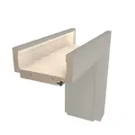 Obložková zárubňa Naturel 70 cm pre hrúbku steny 12-14 cm kašmír matný ľavá O3KAS70L