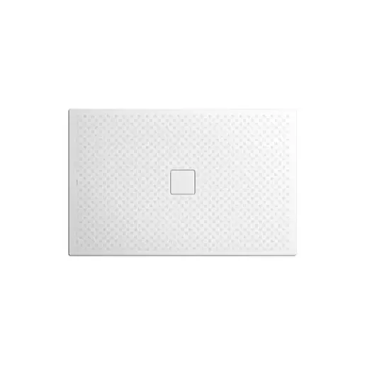 Kaldewei Conoflat sprchová vanička obdĺžniková 100x90 cm smaltovaná oceľ alpská biela 465435040001