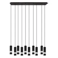 LED závesné osvetlenie Eglo BERNABETA čierna 39707