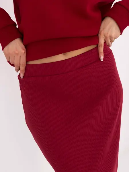 Skirt-RV-SD-A212.53-burgundy