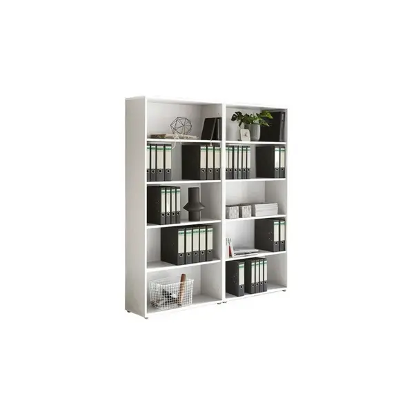 MID.YOU REGÁL NA DOKUMENTY, bílá, 168,8/185,6/33 cm