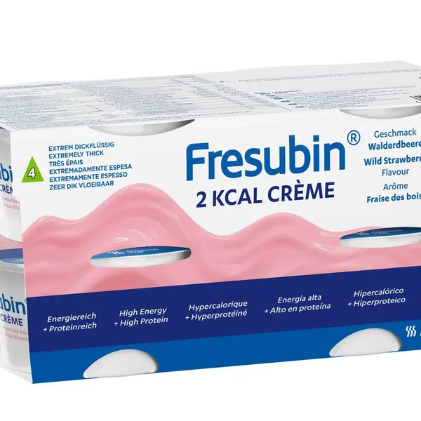 Fresubin 2 kcal Créme Lesní jahoda 4x125 g
