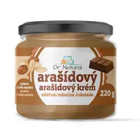 Dr. Natural Arašídový krém s mléčnou čokoládou 220 g