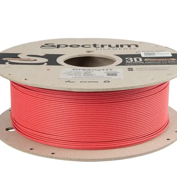Spectrum 80702 3D filament, greenyHT, 1,75mm, 1000g, Červený (Strawberry red)