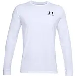 Under Armour SPORTSTYLE LEFT CHEST Pánské triko, bílá, velikost M