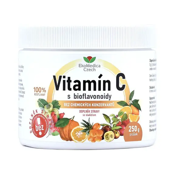 Ekomedica Vitamín C s bioflavonoidy 250 g