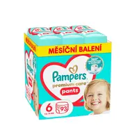 Pampers Premium Care Pants vel. 6 13-19 kg plenkové kalhotky 93 ks