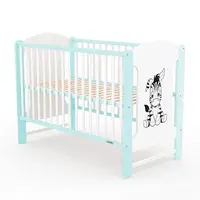 NEW BABY ELSA Detská postieľka, svetlomodrá, veľkosť