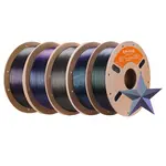 5kg ERYONE Burnt Titanium Tri Color PLA Filament Bundle 1