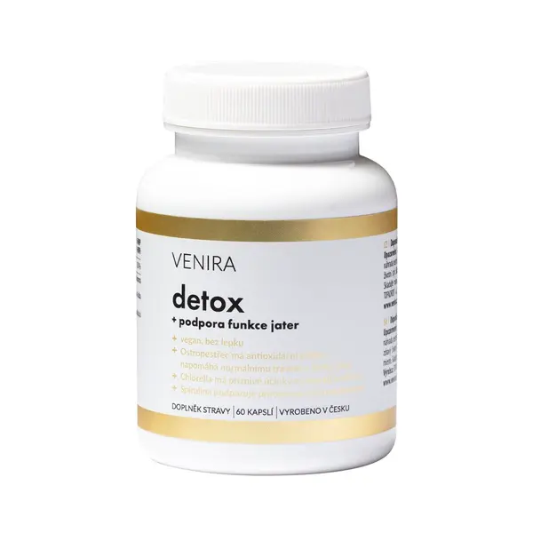 Venira Detox + podpora funkce jater 60 kapslí
