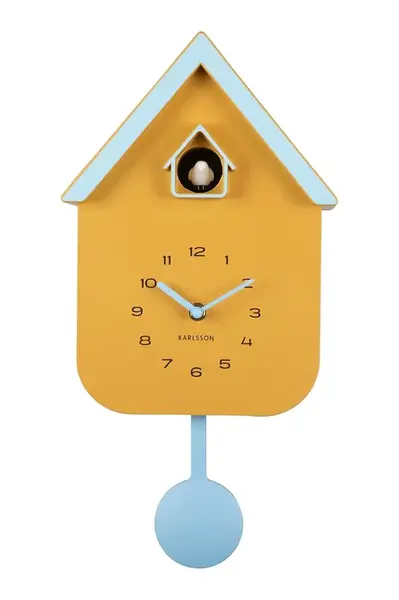 Kukučkové hodiny Karlsson Dupla 41,5 x 21,5 x 8,5 cm