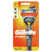 GILLETTE Fusion Strojček + 2 hlavice