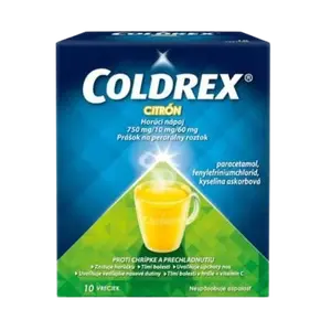COLDREX horúci nápoj citrón 10 vrecúšok