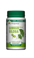 BIO PHARMA Ginkgo biloba 40mg 90+90 tabliet 2 x 90 tablet
